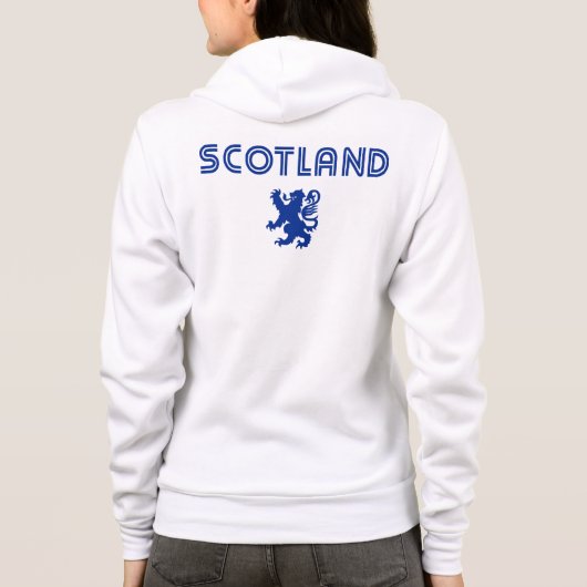 Schottland Hoodie (Rückseite)
