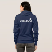 Schottland Hoodie (Schwarz voll)