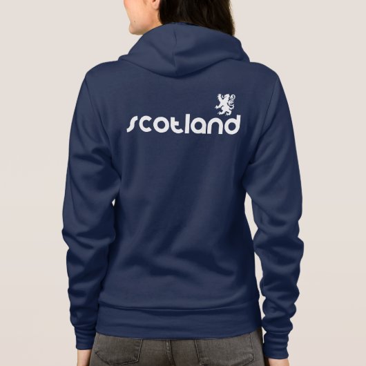 Schottland Hoodie (Rückseite)