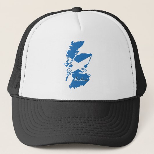 Schottland-Hut Truckerkappe (Vorderseite)