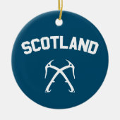 Schottland Ice Climbing Keramik Ornament (Vorne)