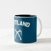 Schottland Ice Climbing Zweifarbige Tasse (VorderseiteRechts)