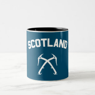 Schottland Ice Climbing Zweifarbige Tasse