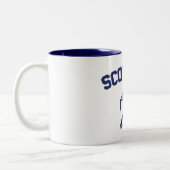 Schottland Ice Climbing Zweifarbige Tasse (Links)