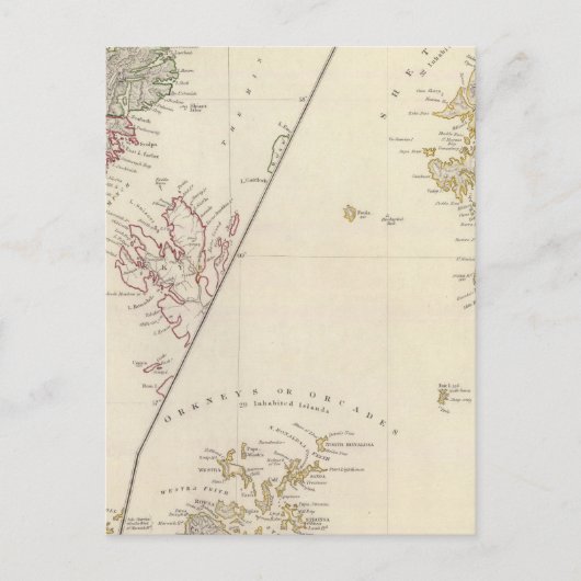 Schottland III Postkarte (Vorderseite)