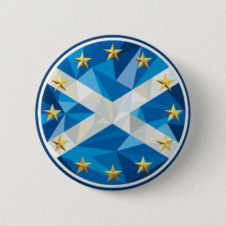 Schottland in EU-Abzeichen Button