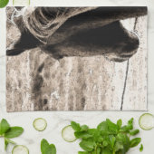 Schottland in Sepia Geschirrtuch (Gefaltet)