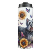 Schottland in Sunlit Blooms Thermosbecher (Vorderseite)