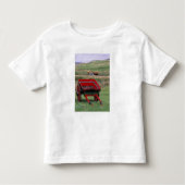 Schottland, Insel Skye, Kilmuir. Nutztiere Kleinkind T-shirt (Vorderseite)