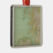 Schottland, Irland Silbernes Ornament (Rechts)