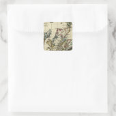 Schottland ist alt, modern quadratischer aufkleber (Tasche)