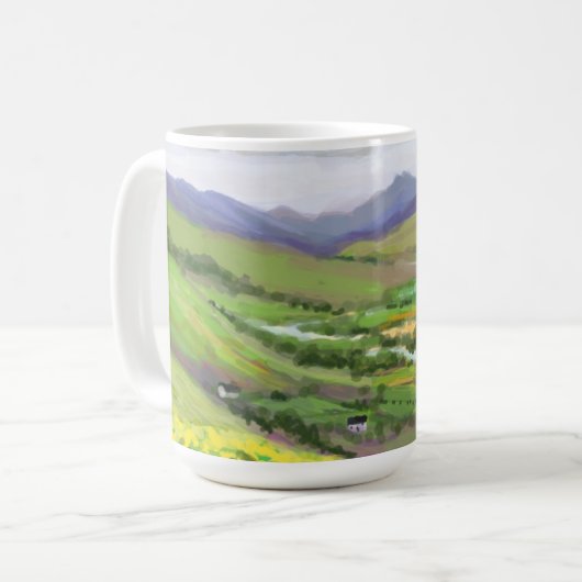 Schottland Kaffeetasse (Vorderseite Links)