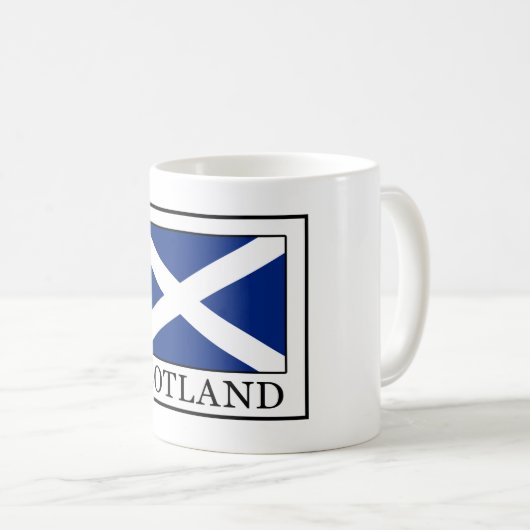 Schottland Kaffeetasse (VorderseiteRechts)
