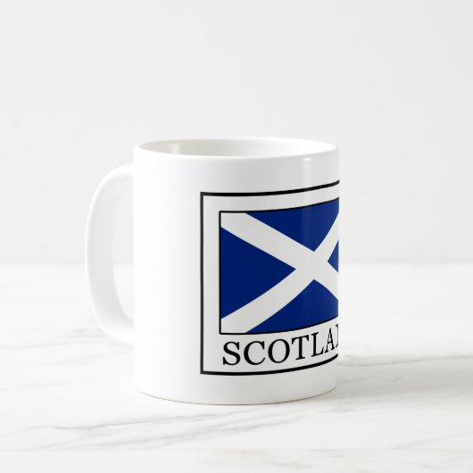 Schottland Kaffeetasse (Vorderseite Links)