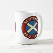 Schottland Kaffeetasse (VorderseiteRechts)
