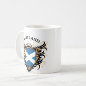 Schottland Kaffeetasse (Vorderseite Links)