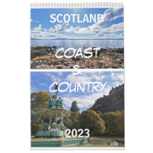Schottland Kalender 2023 - Küste und Land