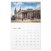 Schottland, Kalender mit verschiedenen Orten in Sc (Jan 2026)