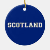 Schottland Keramik Ornament (Vorne)