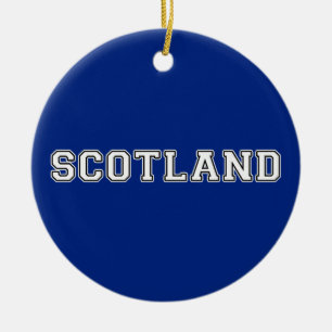 Schottland Keramik Ornament