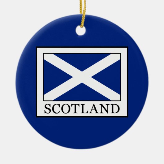 Schottland Keramikornament (Vorne)