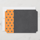 Schottland Kind mit Kilo Geburtstagsparty Einladung (Rückseite)