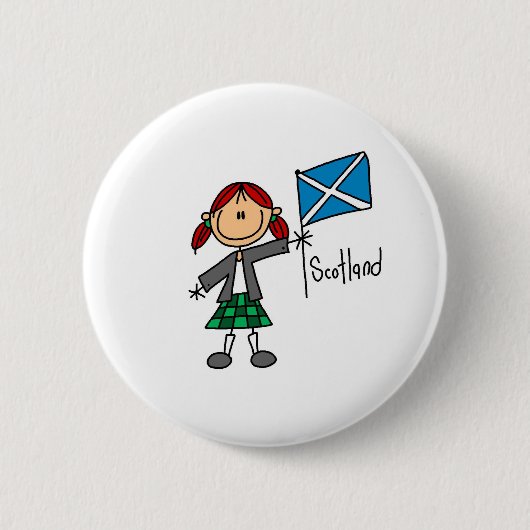 Schottland-Knopf Button (Vorderseite)