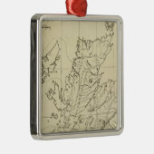 Schottland-Kontur Ornament Aus Metall (Rechts)