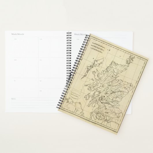 Schottland-Kontur Planer (Anzeige)