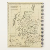 Schottland-Kontur Planer (Rückseite)