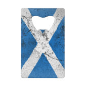 Schottland Kreditkartenflaschenöffner (Vorderseite)
