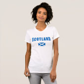 Schottland Ladys T - Shirt (Vorne ganz)