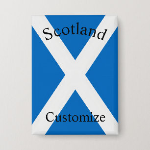 Schottland Landesflagge Thunder_Cove Button