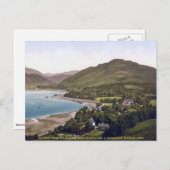 Schottland-Landschaft c1895, Aarochar, Loch Long Postkarte (Vorne/Hinten)