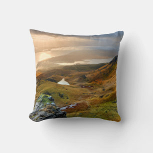 Schottland Landschaftlich Rolling Hills Landschaft Kissen