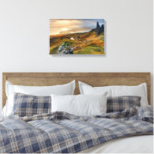 Schottland Landschaftlich Rolling Hills Landschaft Leinwanddruck (Insitu (Schlafzimmer))