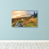 Schottland Landschaftlich Rolling Hills Landschaft Leinwanddruck (Insitu (Holzboden))