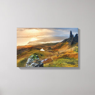 Schottland Landschaftlich Rolling Hills Landschaft Leinwanddruck