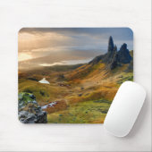 Schottland Landschaftlich Rolling Hills Landschaft Mousepad (Mit Mouse)