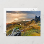 Schottland Landschaftlich Rolling Hills Landschaft Postkarte (Vorne/Hinten)