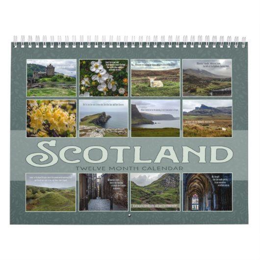 Schottland | Landschaftliche Fotos und Quotes-Kale Kalender (Titelbild)