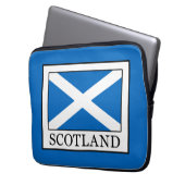Schottland Laptopschutzhülle (Vorderseite Links)