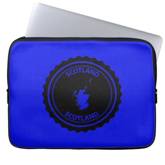 Schottland Laptopschutzhülle (Vorderseite)
