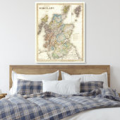 Schottland Leinwanddruck (Insitu (Schlafzimmer))