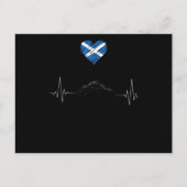 Schottland-Liebe Postkarte (Vorderseite)