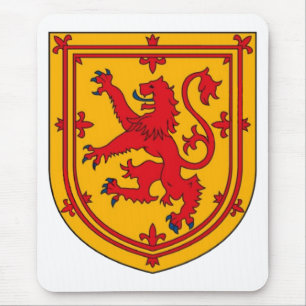 Schottland Lion Rampant Schild Mousepad