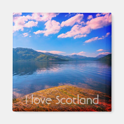 Schottland, Loch Lomond, Kühlschrankmagnet (Vorne)