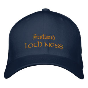 Schottland & LOCH NESS mode / Schottisches Monster Bestickte Baseballkappe