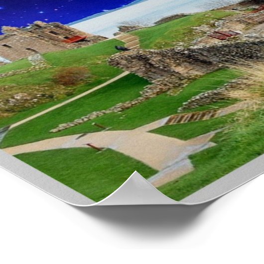 Schottland - Loch Ness - Poster (Ecke)