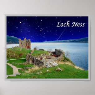 Schottland - Loch Ness - Poster